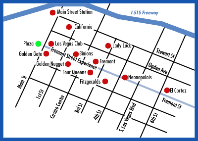 map to Plaza Hotel