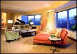 the stunning presidential suite at the Renaissance in Vegas