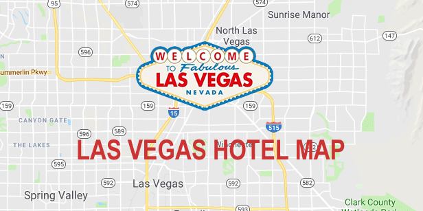 Las Vegas Direct Vegas Hotel Map 