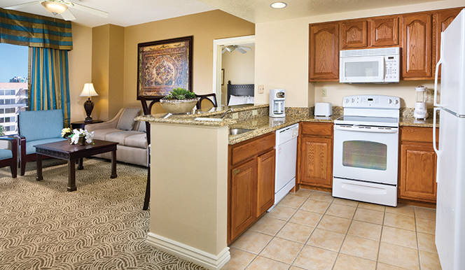 Las Vegas Hotels with Kitchens
