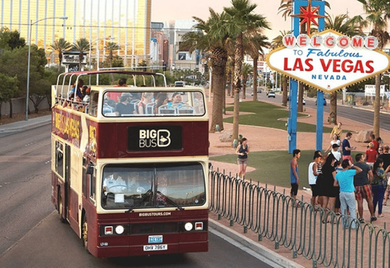 big bus tours las vegas pick up locations