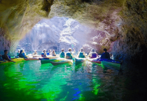 Emerald Cave Kayak Tour on the Colorado River