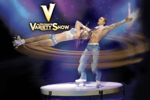 v ultimate variety show man spinning a lady