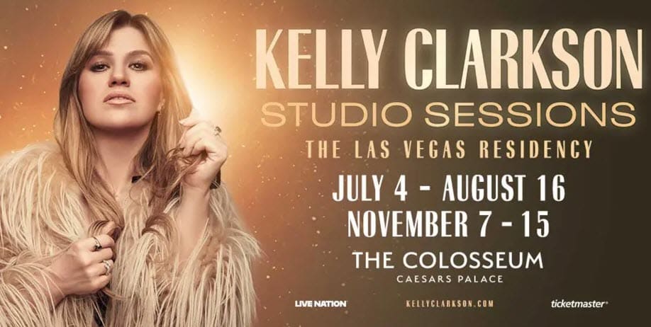 Kelly Clarkson: Studio Sessions – The Las Vegas Residency (thru Nov 15, 2025)