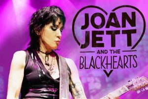 Joan Jett with guitar