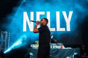 Nelly performing live