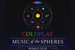 Coldplay tour cover art